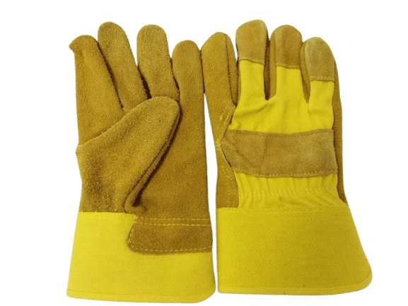 Industrial Leather Gloves - Image 1